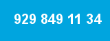 929 849 11 34 929 849 11 34